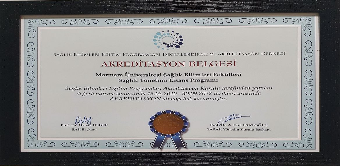 saglik bilimleri fakultesi marmara universitesi